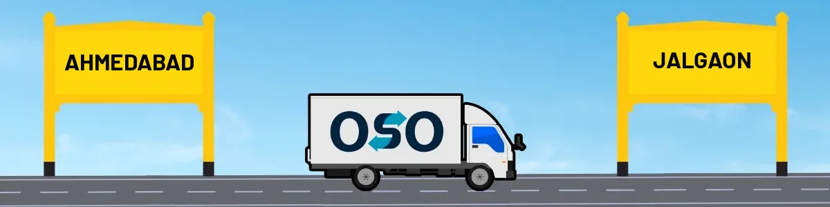 Ahmedabad to Jalgaon tempo and truck transport by OSO Delivery