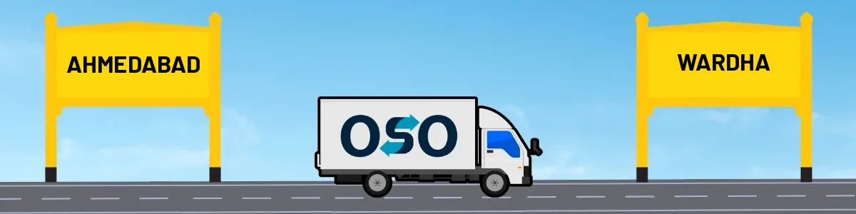 Ahmedabad to Wardha tempo and truck transport by OSO Delivery
