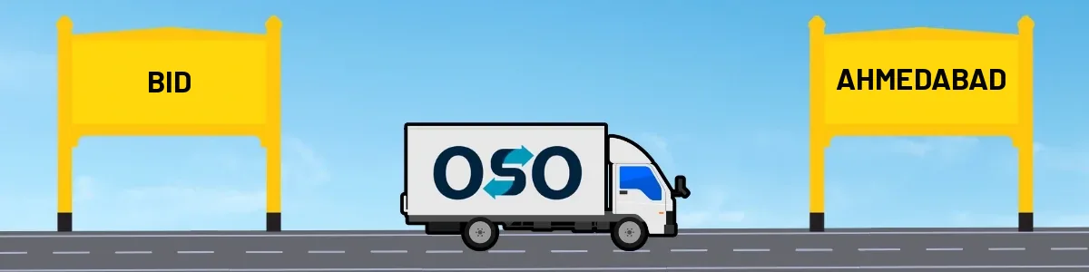 Bid to Ahmedabad tempo and truck transport by OSO Delivery