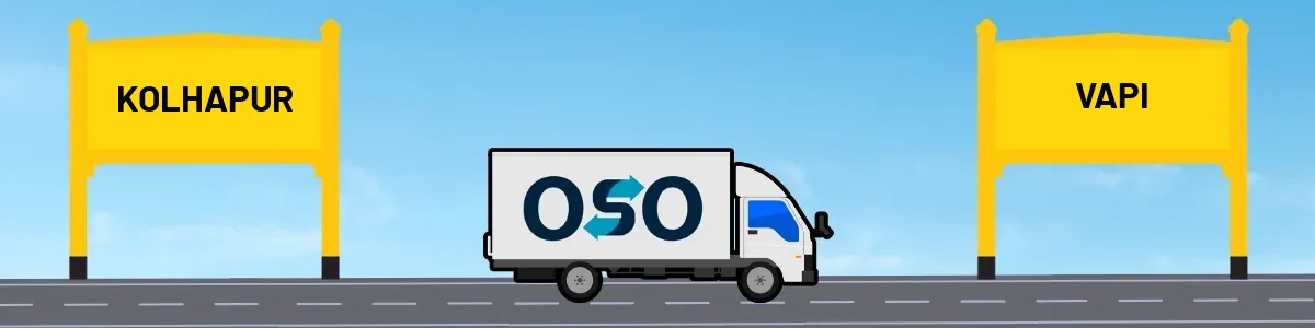 Kolhapur to Vapi tempo and truck transport by OSO Delivery