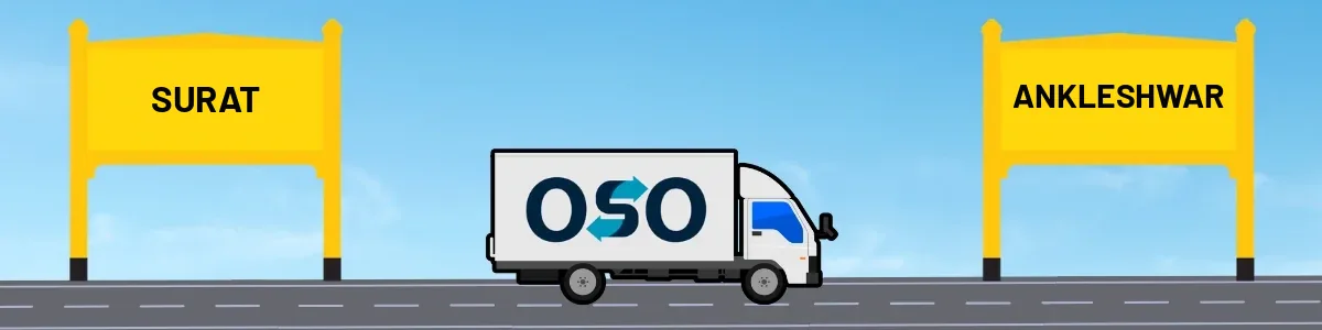 Surat to Ankleshwar tempo and truck transport by OSO Delivery