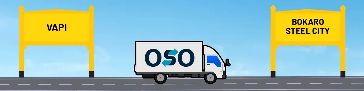 Vapi to Bokaro Steel City tempo and truck transport by OSO Delivery