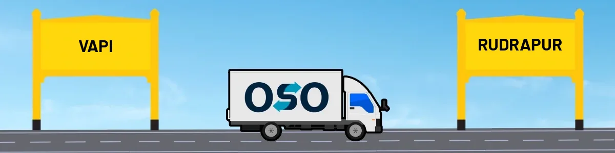 Vapi to Rudrapur tempo and truck transport by OSO Delivery