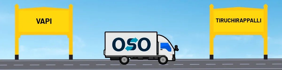 Vapi to Tiruchirappalli tempo and truck transport by OSO Delivery